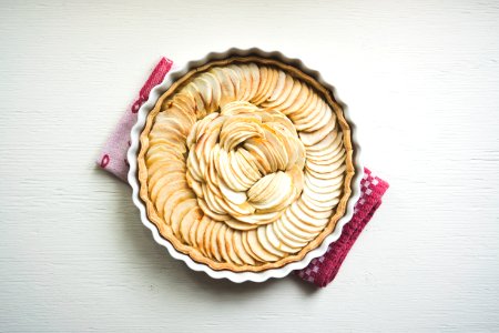 pastries on white ceramic bowl photo