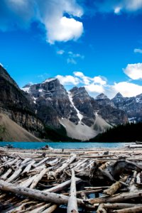 Moraine lake, Canada, Alberta photo