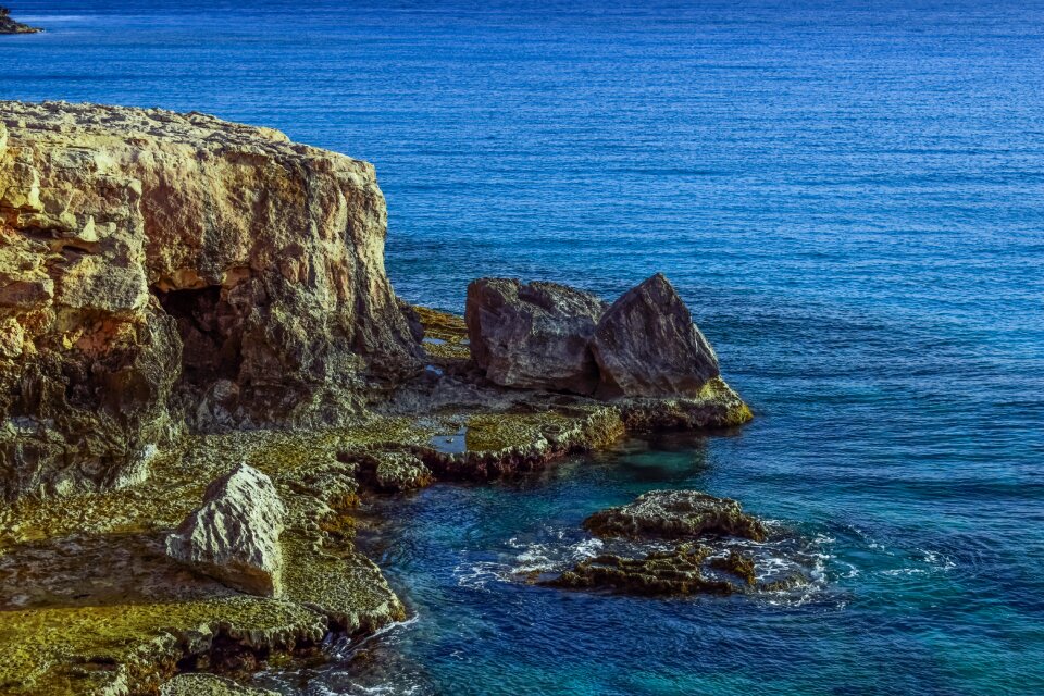 Landscape sea erosion