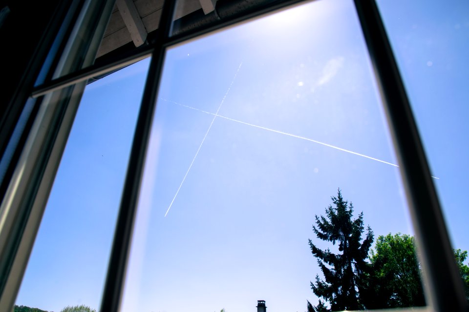 Versailles, France, Airplane
