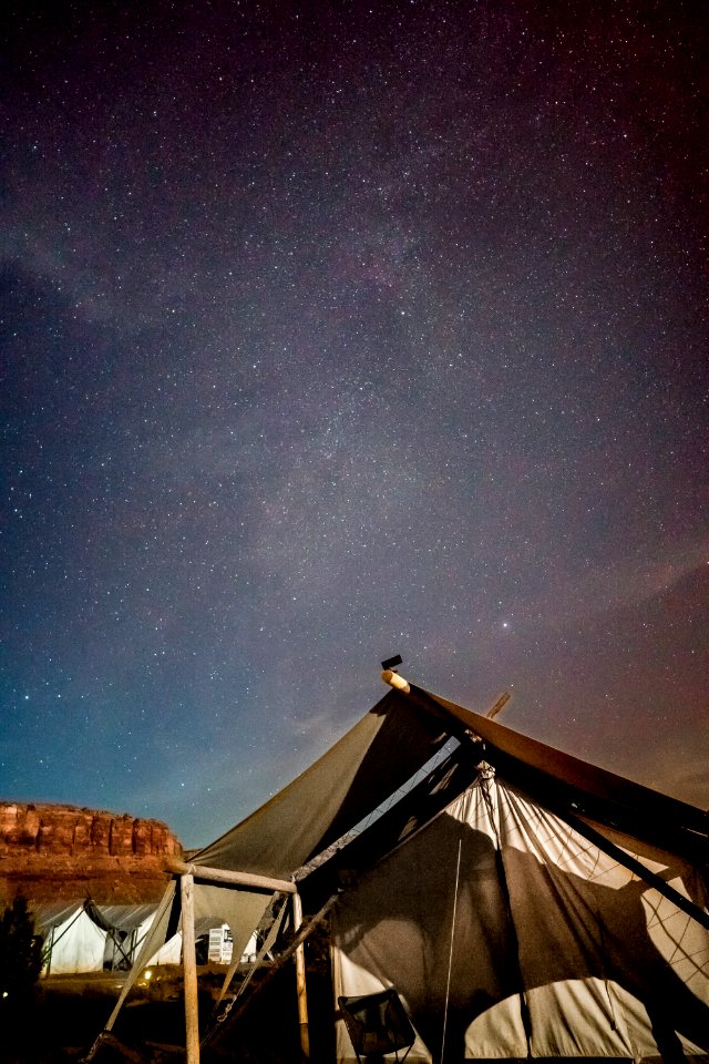Star, Night, Camping