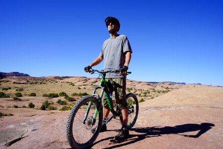 Mountain, Path, Helmet photo