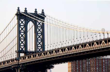 Manhattan bridge, New york city, United states photo