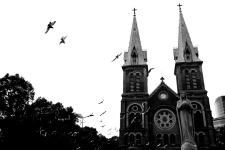 Notre dame cathedral, Ho chi minh city, Vietnam photo