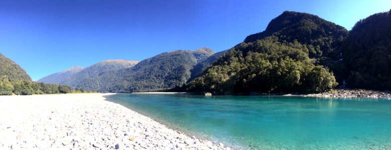 Haast river, New zeal, River photo