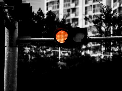 Light, Red, Traffic light