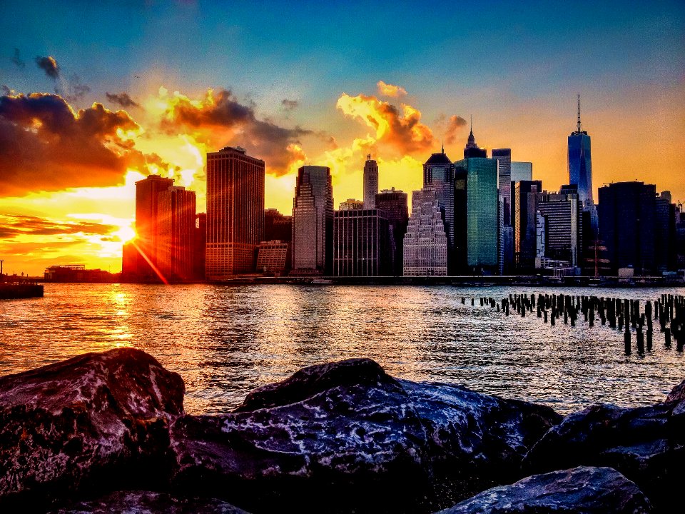 Brooklyn bridge park greenway, United states, Manhattan