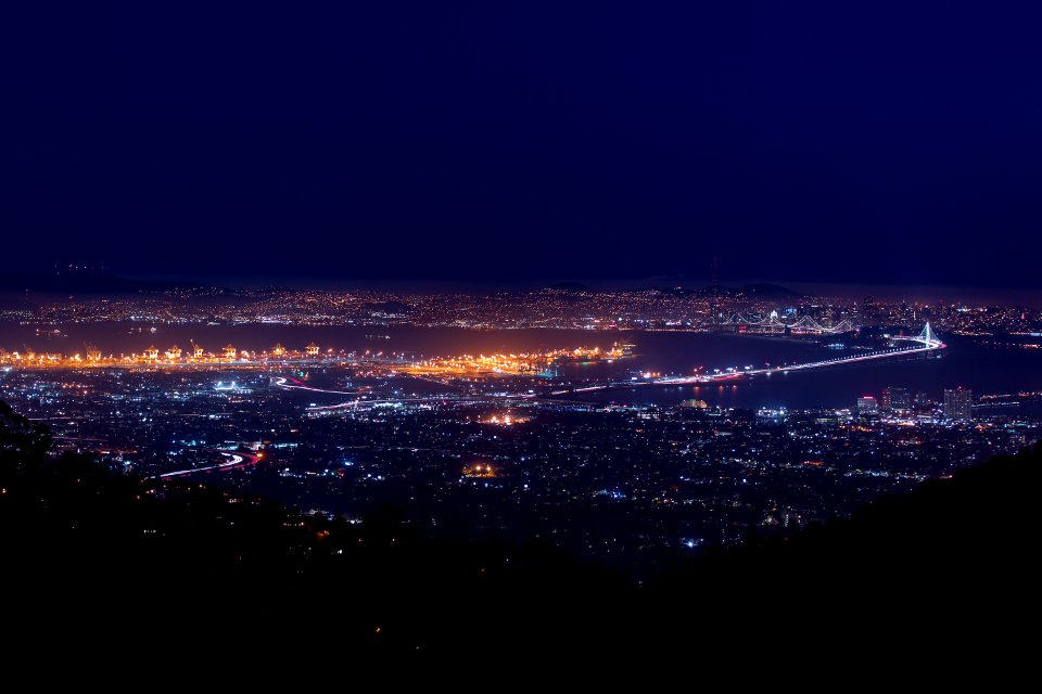 San francisco, Bay bridge trail, United states