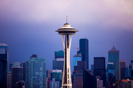 Seattle, Space needle, United states photo
