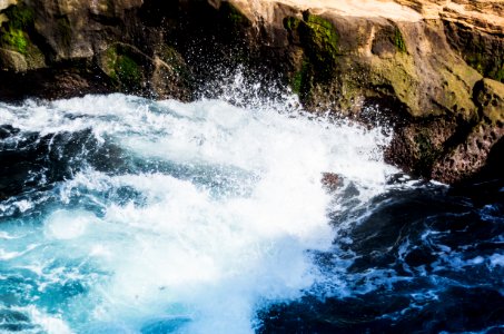 Wave, Rocks, Beach photo