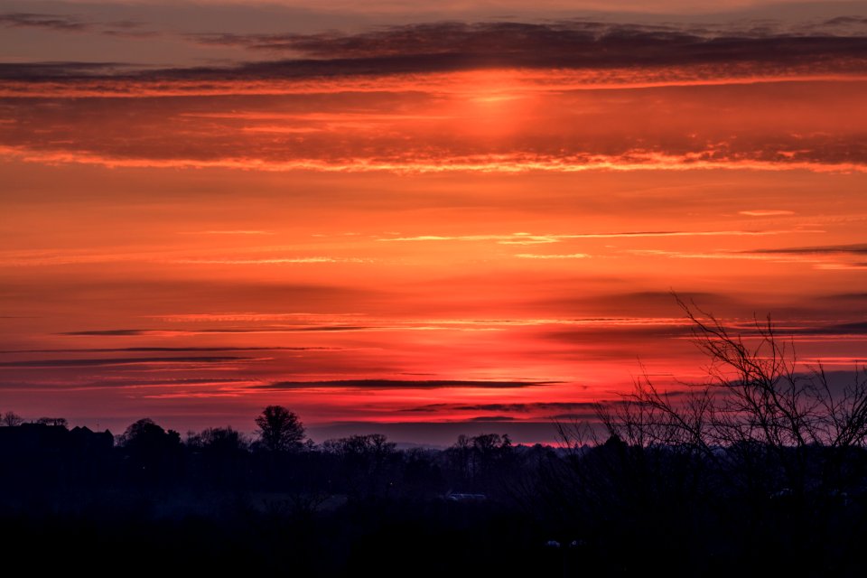 Sky, Skyfire, Skyscape photo