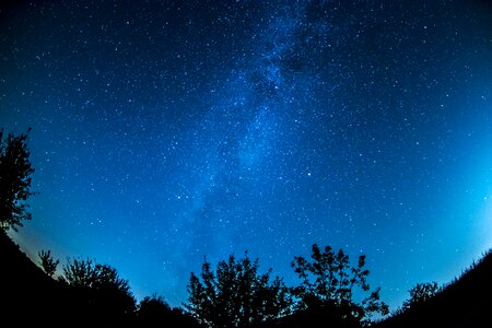Star night sky space photo