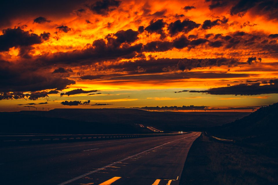 Orange, Wyoming, Clouds