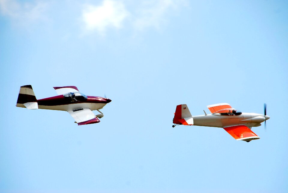 Airshow flying flight