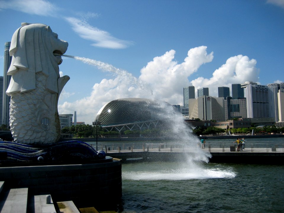 Singapore, Water, Merlion