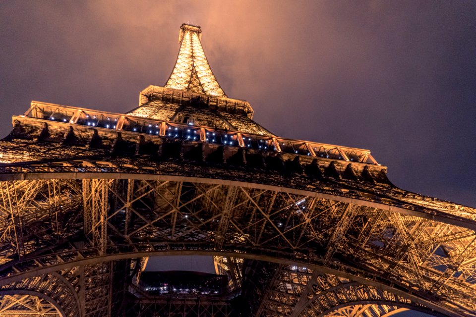 low angle photo of Eiffel Tower, Paris