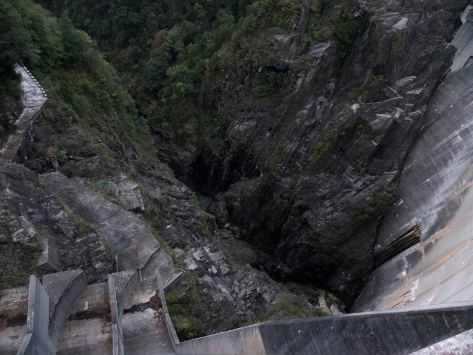 Lago di vogorno, Schweiz, Dam