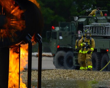 Fire controlled protection