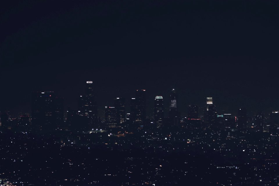 Griffith observatory, United states, Streetlight