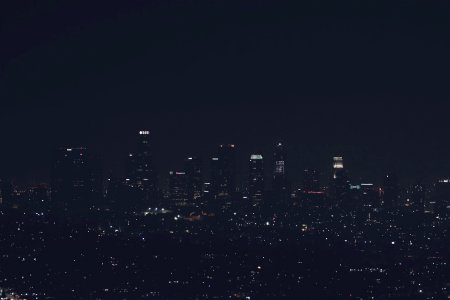 Griffith observatory, United states, Streetlight