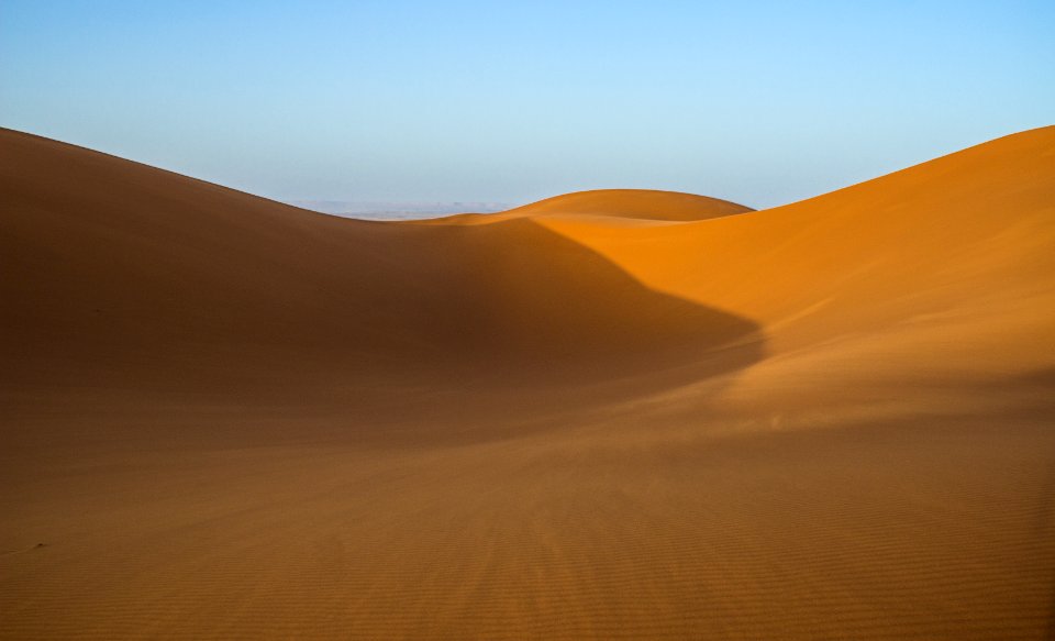 Erg chebbi, Morocco, Sky