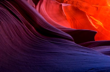 Antelope canyon, United states, Yellow photo