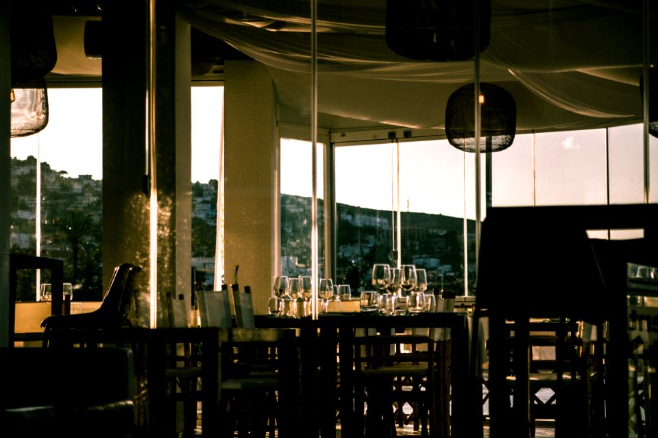 Peniscola, Spain, Tables