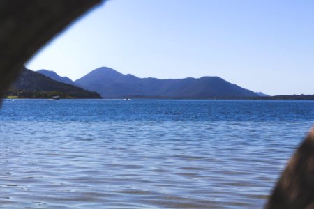 Nature, Boat, Montains