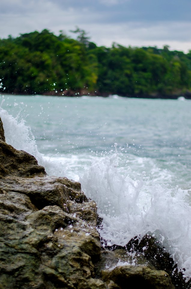 Costa rica, Rocks, Water photo