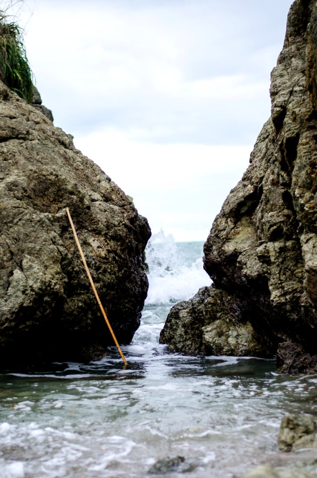 Costa rica, Rocks, Beach