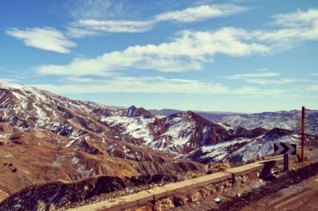 Atlas mountains guide, Morocco, Snow