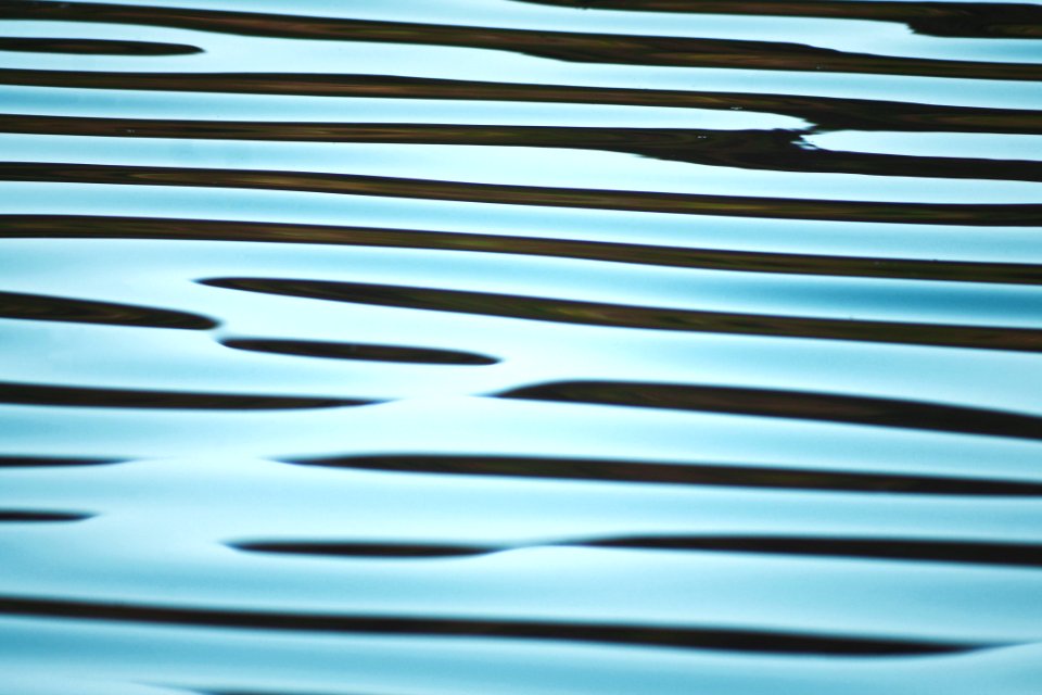 An abstract wave ripple background made from water in Vermont