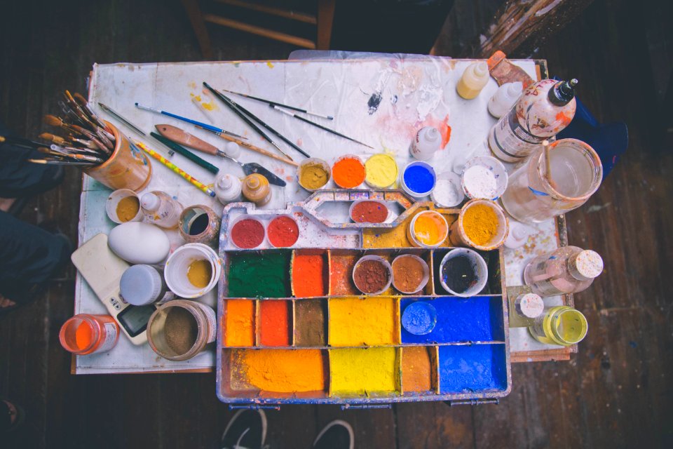Art, Foreign, Paint