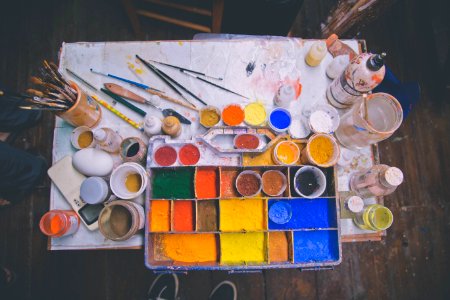 Art, Foreign, Paint