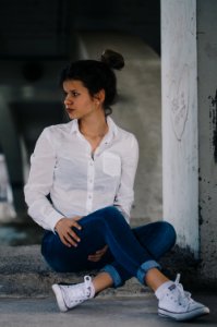 Girl, Model, Cute