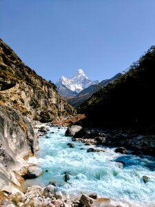 Himalayas, Ama dalblam, Everest photo