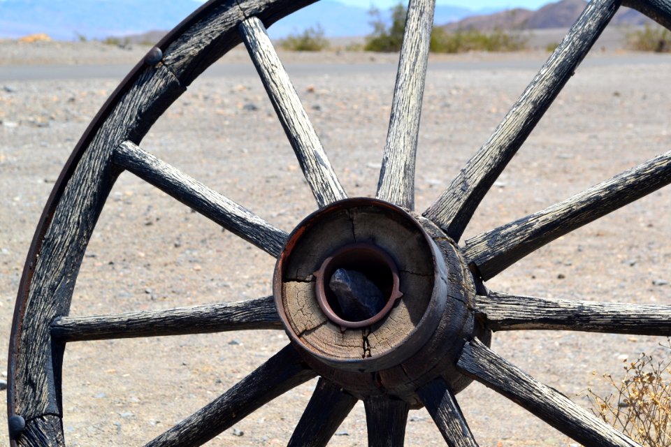 Death valley national park, Wheel, Desert