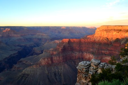 Sunset, Canyon national park, Stati uniti