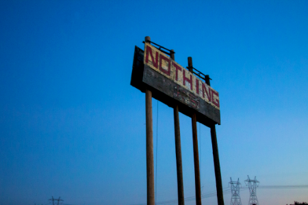 Nothing, Sign, Sky photo