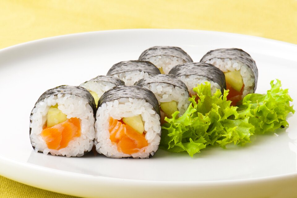 Sushi food japan