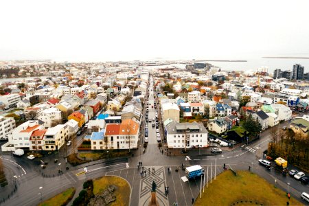 Icel, Hallgrimskirkja, Reykjavk photo