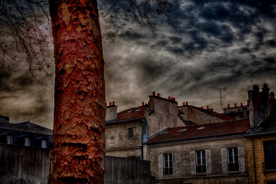 Old town, Past, Antiques