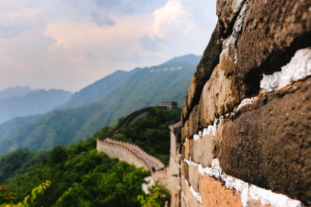 Great Wall Of China at daytime photo