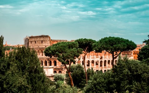 Coliseum in Italy photo