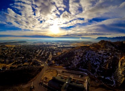 Colorado springs, United states, Drone photo