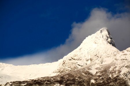 Chile, Lago espolon, Patagonia photo