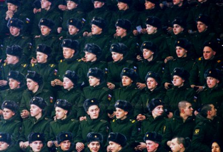 Moscow, Russia, Soldiers