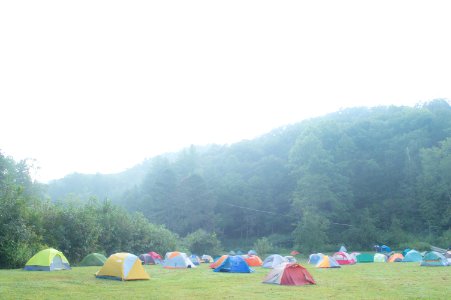 Red river gorge, United states, Tents photo