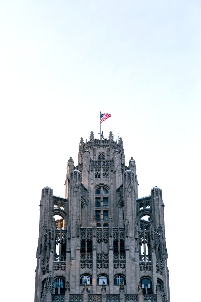 Chicago, United states, Flag photo