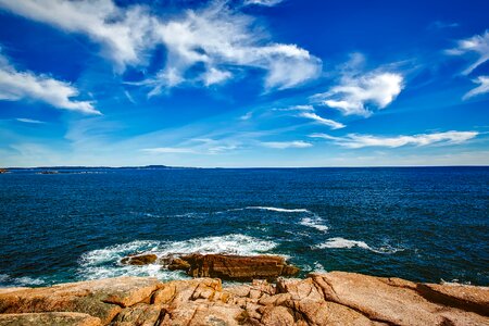 Clouds sea ocean